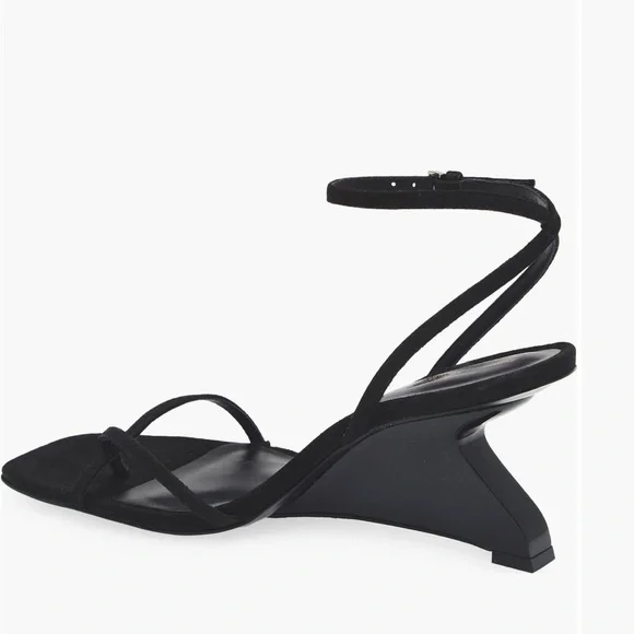 Reformation Black Strappy Sandals - Picture 4 of 6